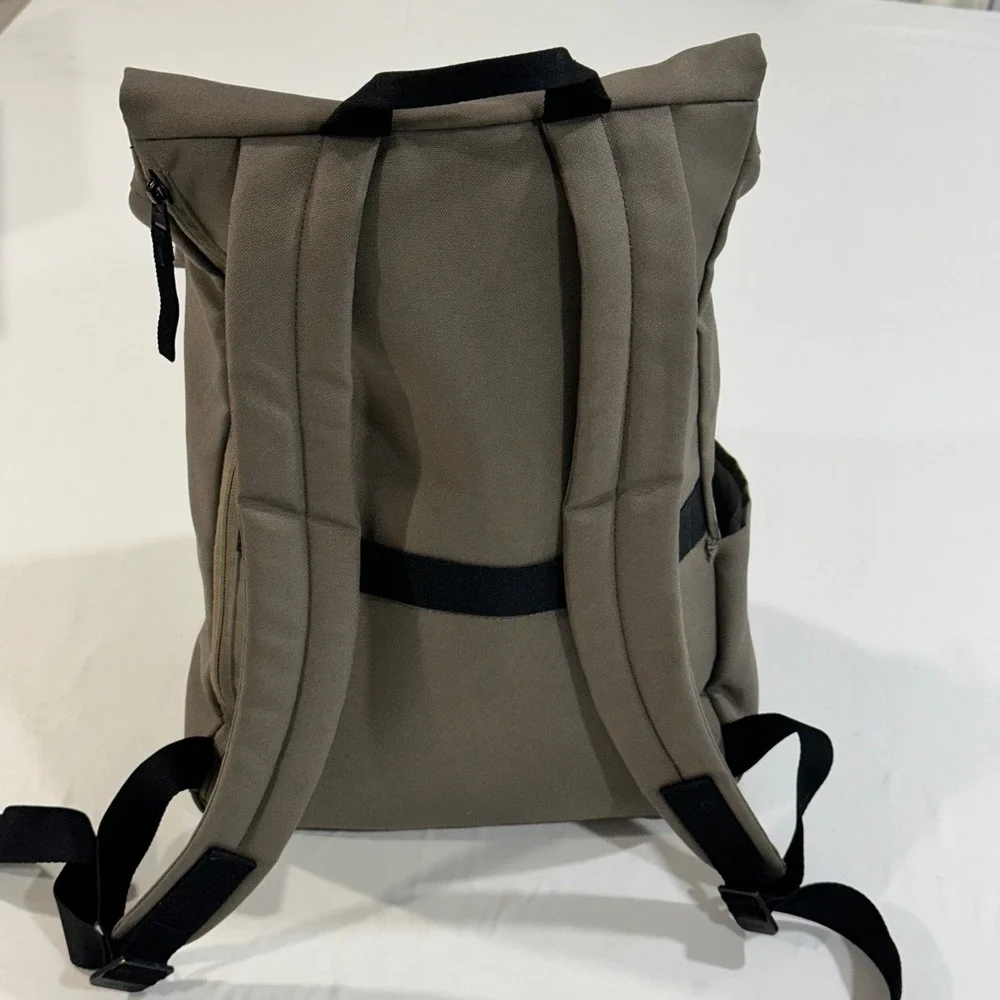 Everlane The ReNew Transit Backpack Warm Quartz Brown Taupe Laptop Bag Travel